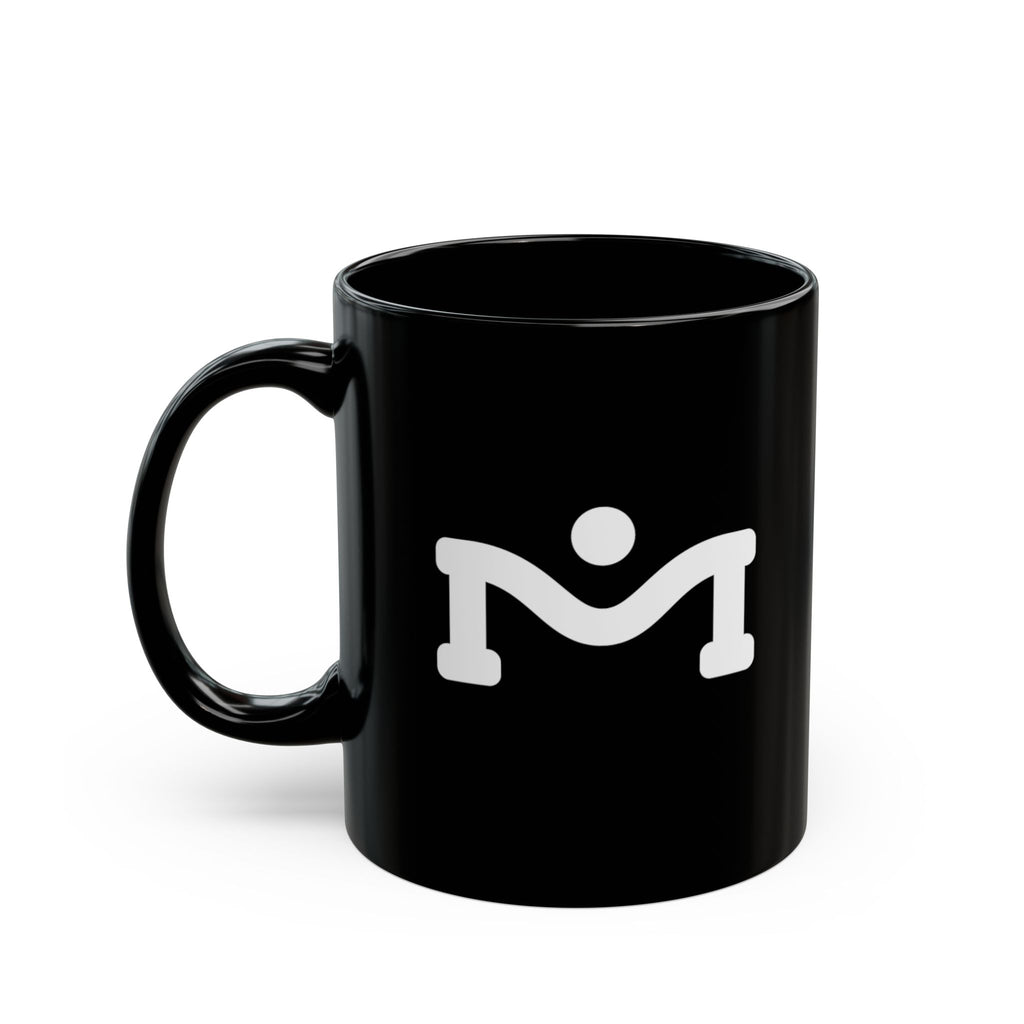 Ozark Mesa Black Coffee Mug — 11oz & 15oz Ceramic