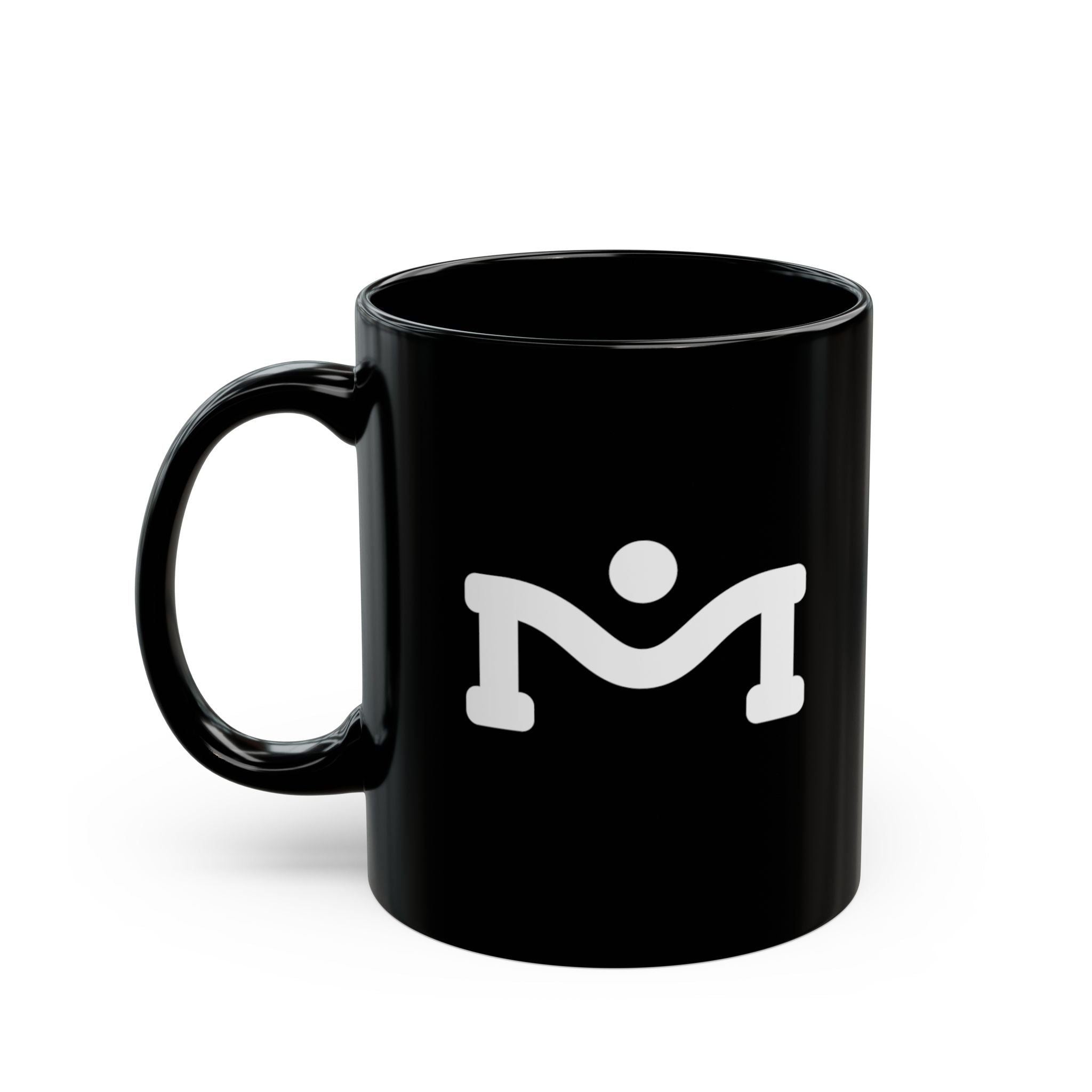 Ozark Mesa Black Coffee Mug — 11oz & 15oz Ceramic