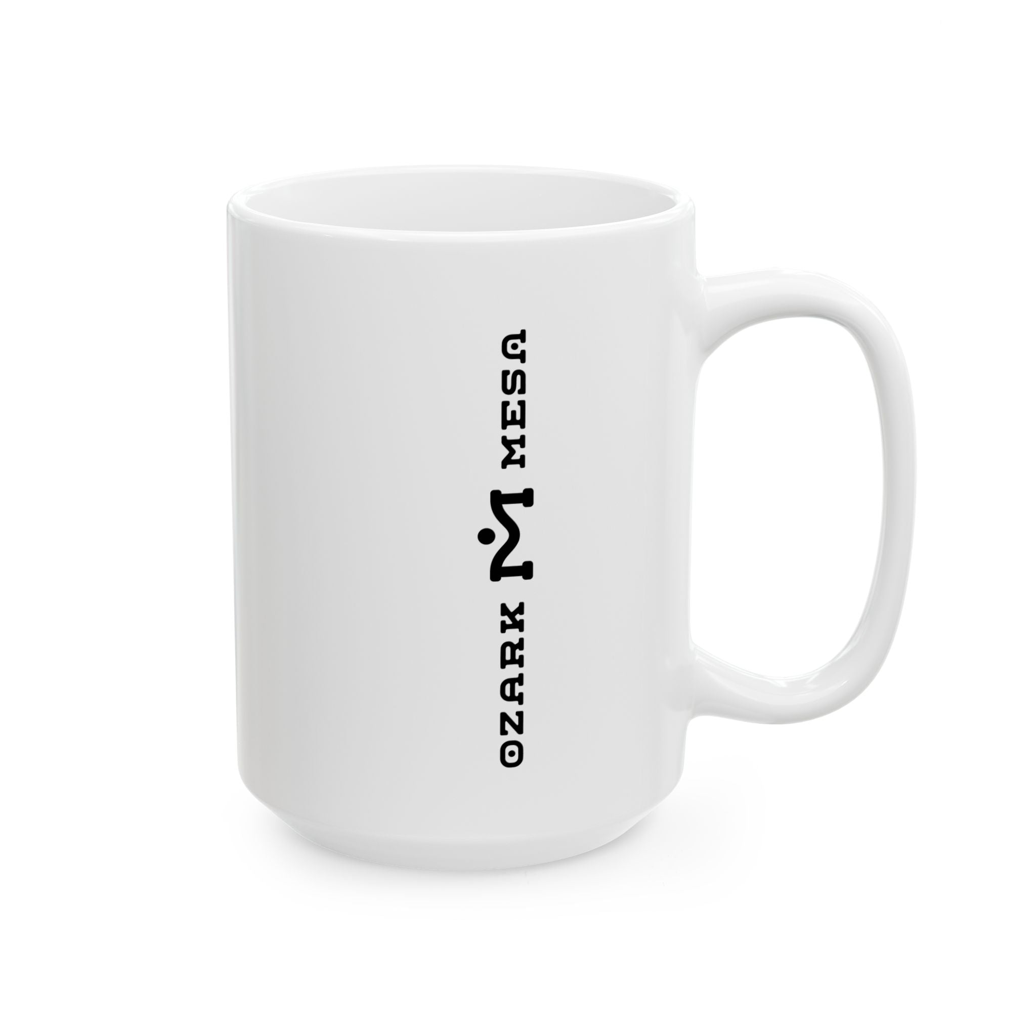 Ozark Mesa White Coffee Mug - 11oz & 15oz Ceramic