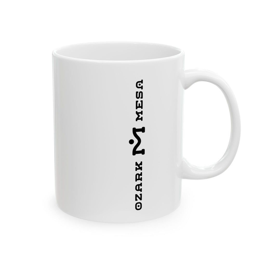Ozark Mesa White Coffee Mug - 11oz & 15oz Ceramic