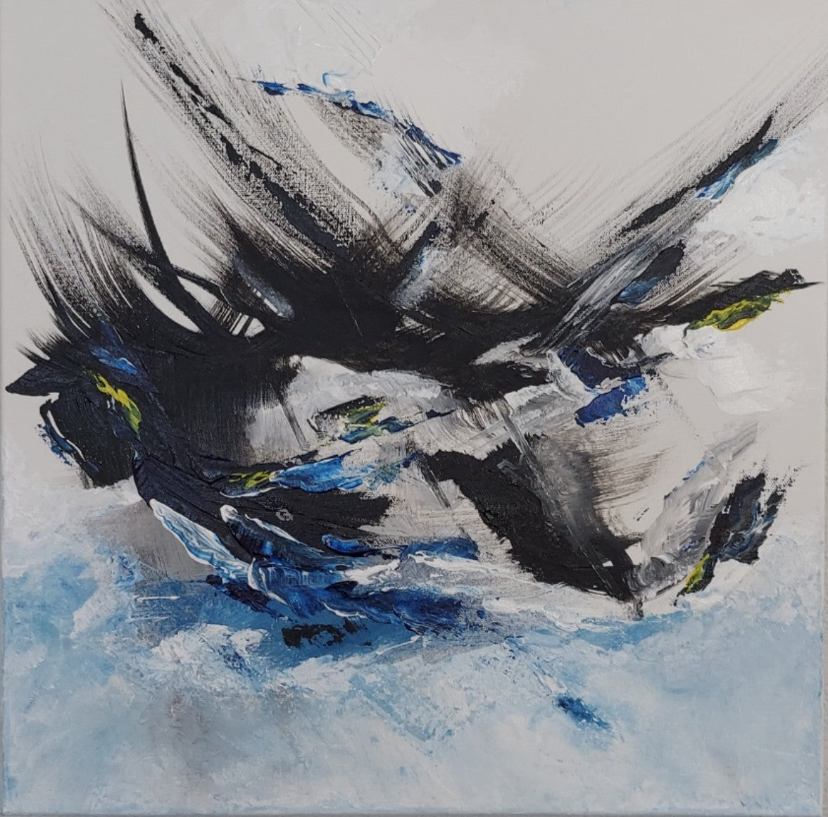 Heeling Moment - Original Abstract Acrylic Painting